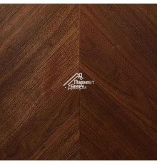 Паркет Wood Bee французская ёлка Chevron Американский Орех Селект / Select, 510x92x12