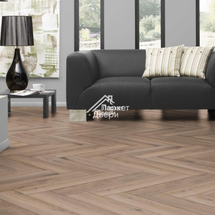 Ламинат Kronotex Herringbone B 3766 Метц Дуб