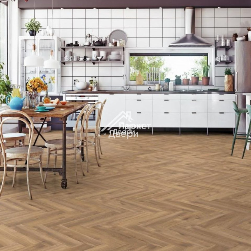 Ламинат Kronotex Herringbone B 4764 Дуб Тревизо