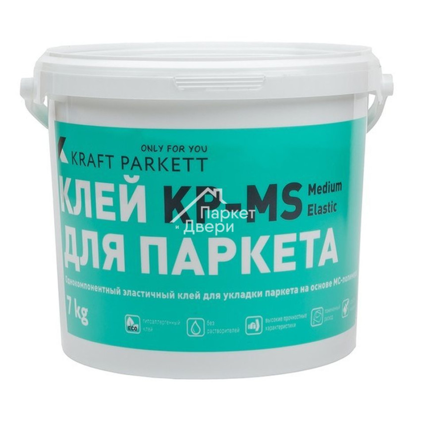 Клей паркетный Kraft Parkett KP-MS Medium Elastic 10 кг (3м и 4м)