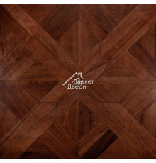 Модульный паркет Kraft Parkett № 23 Орех 400-700x400-700x14