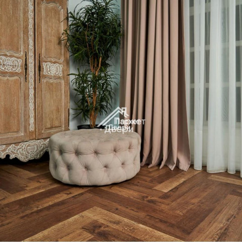 Виниловый пол VINILAM Parquet Herringbone Версальский IS11177 
