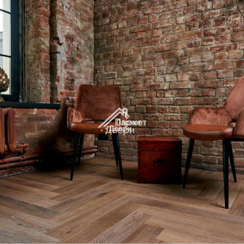 Виниловый пол VINILAM Parquet Herringbone Венецианский IS11199 