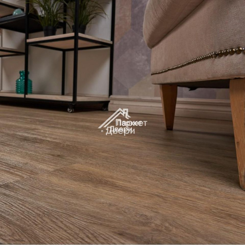 Виниловый пол VINILAM CERAMO VINILAM Wood Дуб Имбирь 6151-D03 