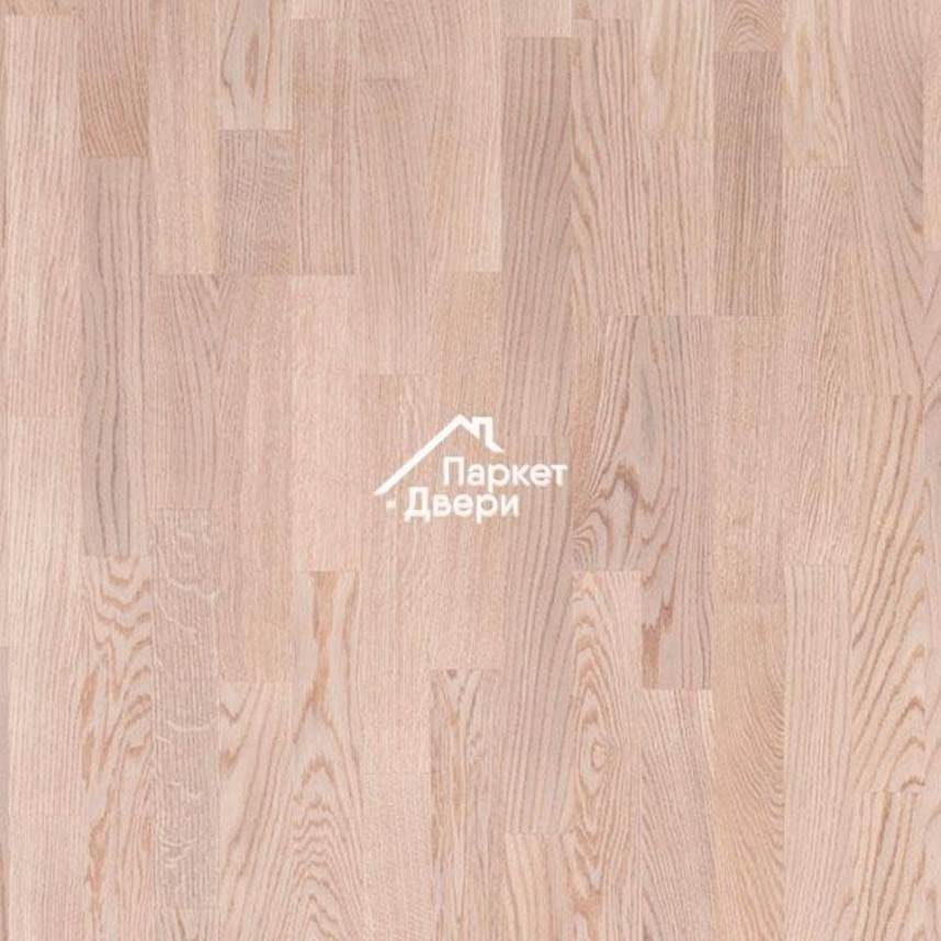 Паркетная доска Polarwood Дуб TUNDRA WHITE MATT 3S (Тундра белый матовый) Classic 3-х полосная