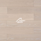 Паркетная доска Amber Wood (Амбер Вуд) Классика Ясень Белая ночь Лак