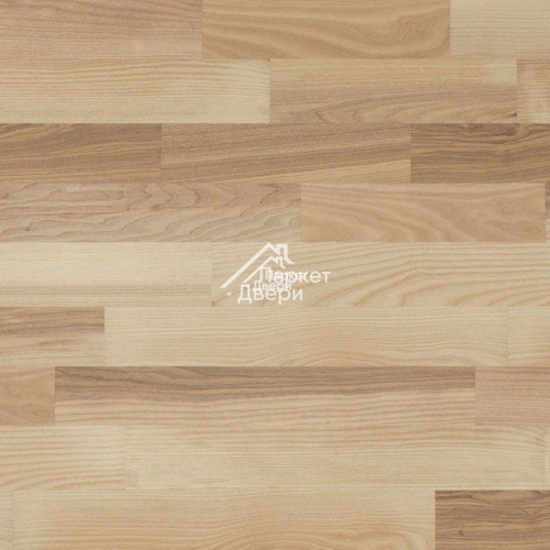 Паркетная доска Polarwood Ясень PLUTON WHITE OILED 3S (Плутон белое масло) Space