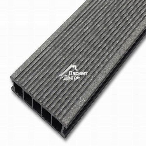 Террасная доска TerraDeck Вельвет / Velvet серая 3000/4000/5000/6000x152x28
