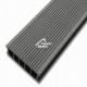 Террасная доска TerraDeck Вельвет / Velvet серая 3000/4000/5000/6000x152x28