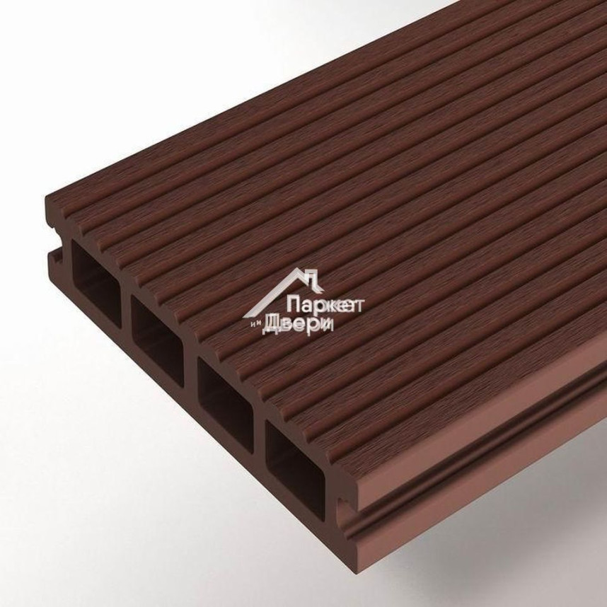 Террасная доска Woodvex Select Темно-коричневый (3м и 4м)x146x22