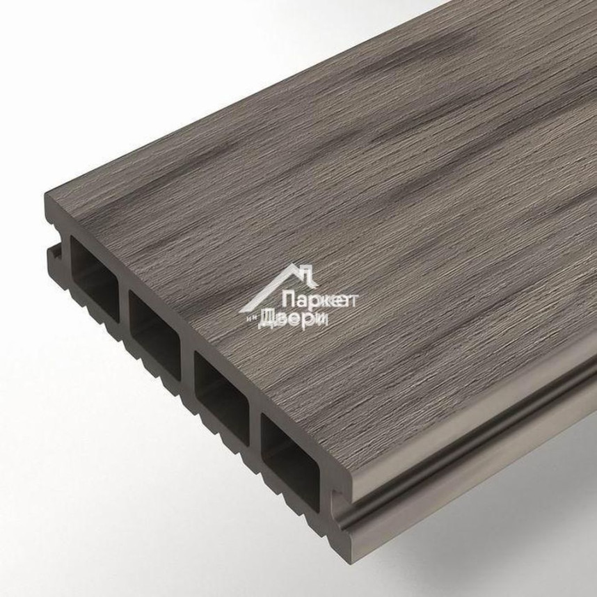 Террасная доска Woodvex Select Colorite Серый дым (3м и 4м)x146x22
