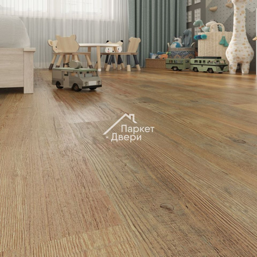 Ламинат SPC Cronafloor  NANO Сосна Медовая-4