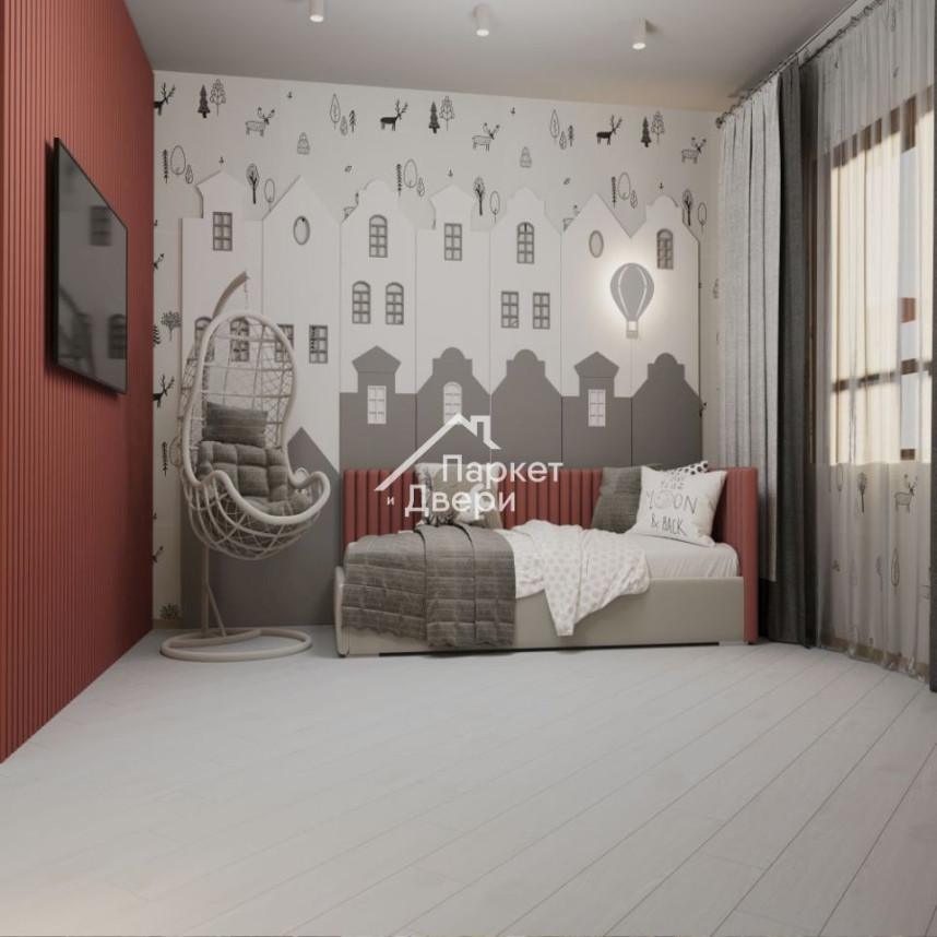 Ламинат SPC Cronafloor WOOD Дуб Беленый-3