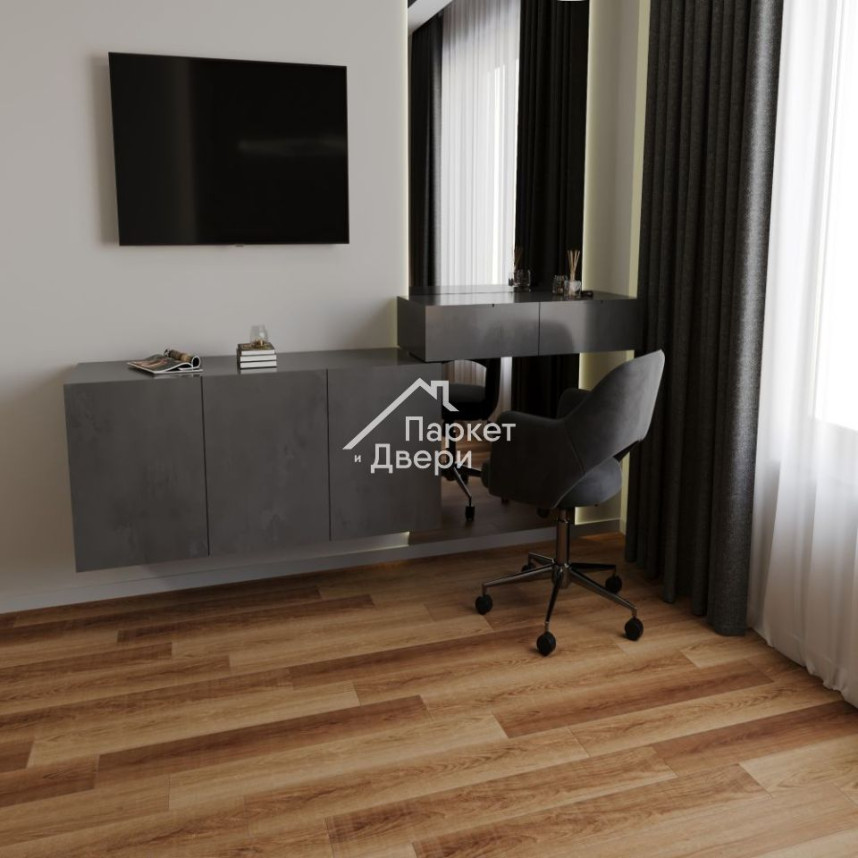 Ламинат SPC Cronafloor Grand Sequoia Дуб Шоколадный-4