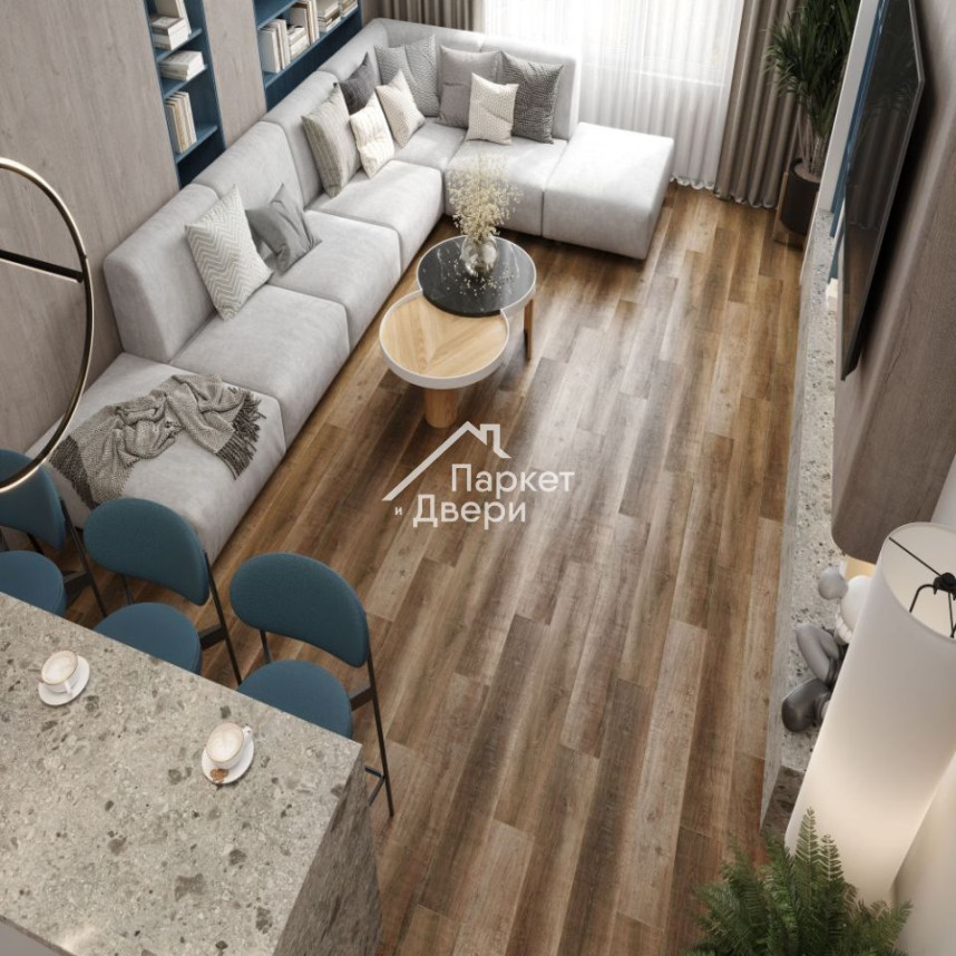 Ламинат SPC ROYCE Ultima Дуб Дерби-6