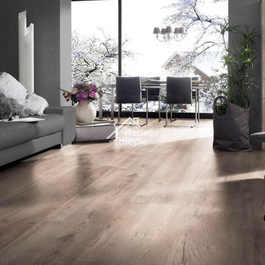 Ламинат Kronotex (Кронотекс) Mega Plus Дуб Бежевый Петерсон D4763-1