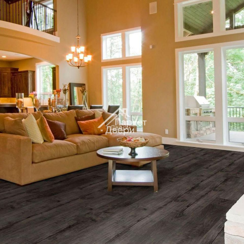 Ламинат Kronotex (Кронотекс) Exquisit Тик Ностальгия Графит D4171-1