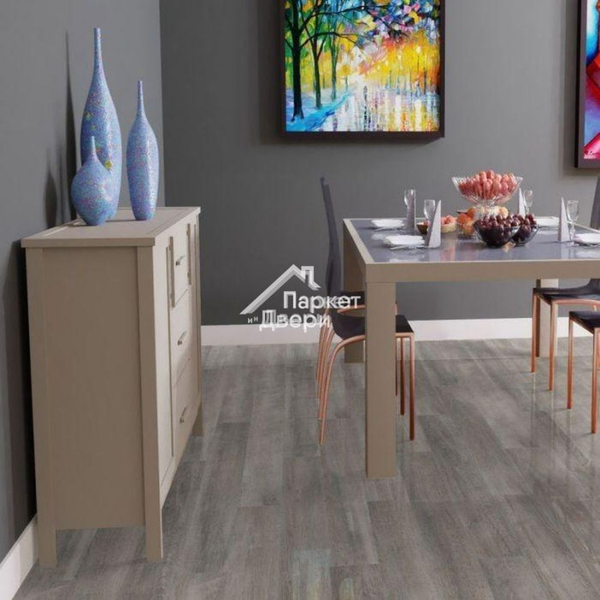 Ламинат Kronotex (Кронотекс) Exquisit Дуб Милки Пайн серый D4707-1