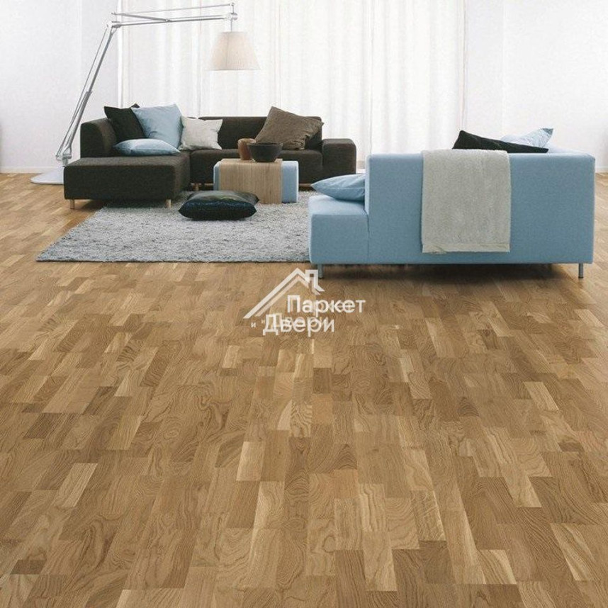 Паркетная доска Karelia Libra Дуб Natur 3S Matt, 2266x188x14-1