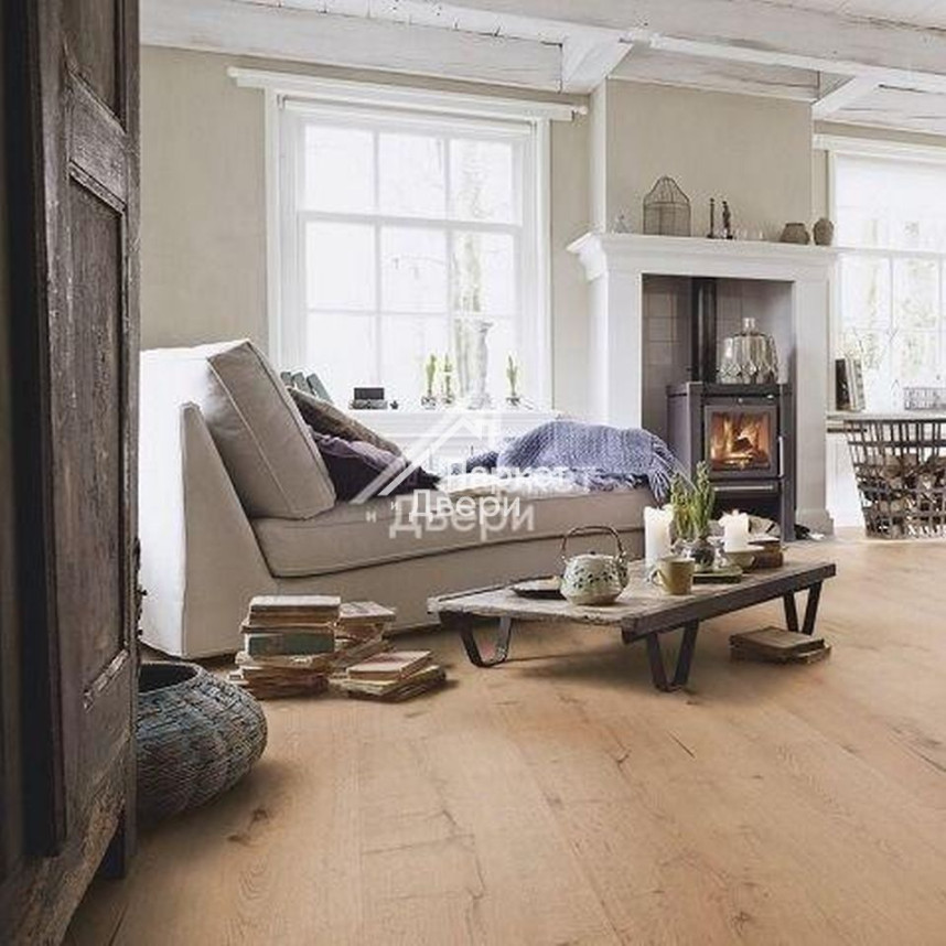 Паркетная доска Meister HD 300 Lindura Дуб Кофе с молоком-1