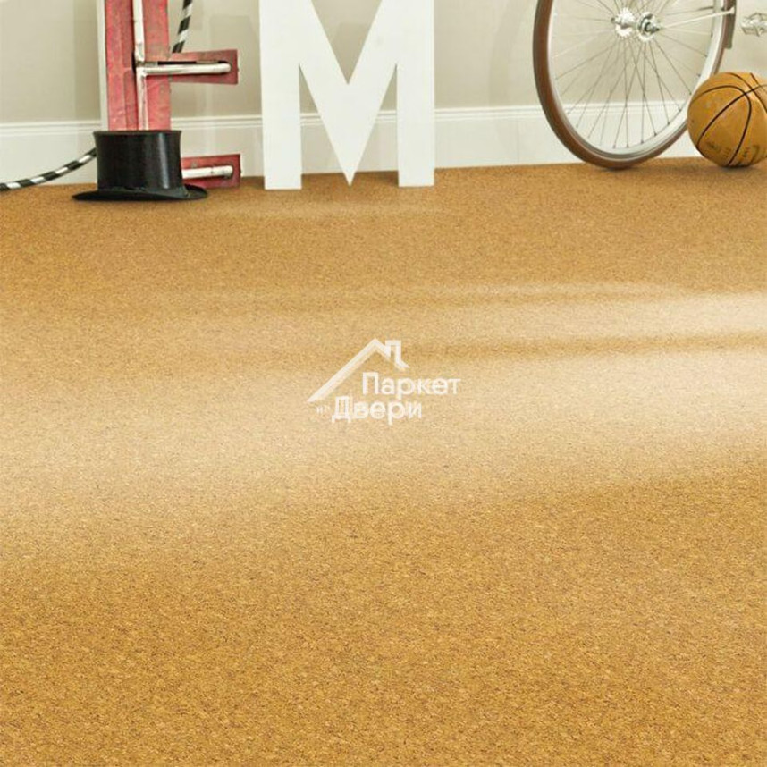 Пробковый пол Amorim Cork4U клеевой Санд 600x300x4-1