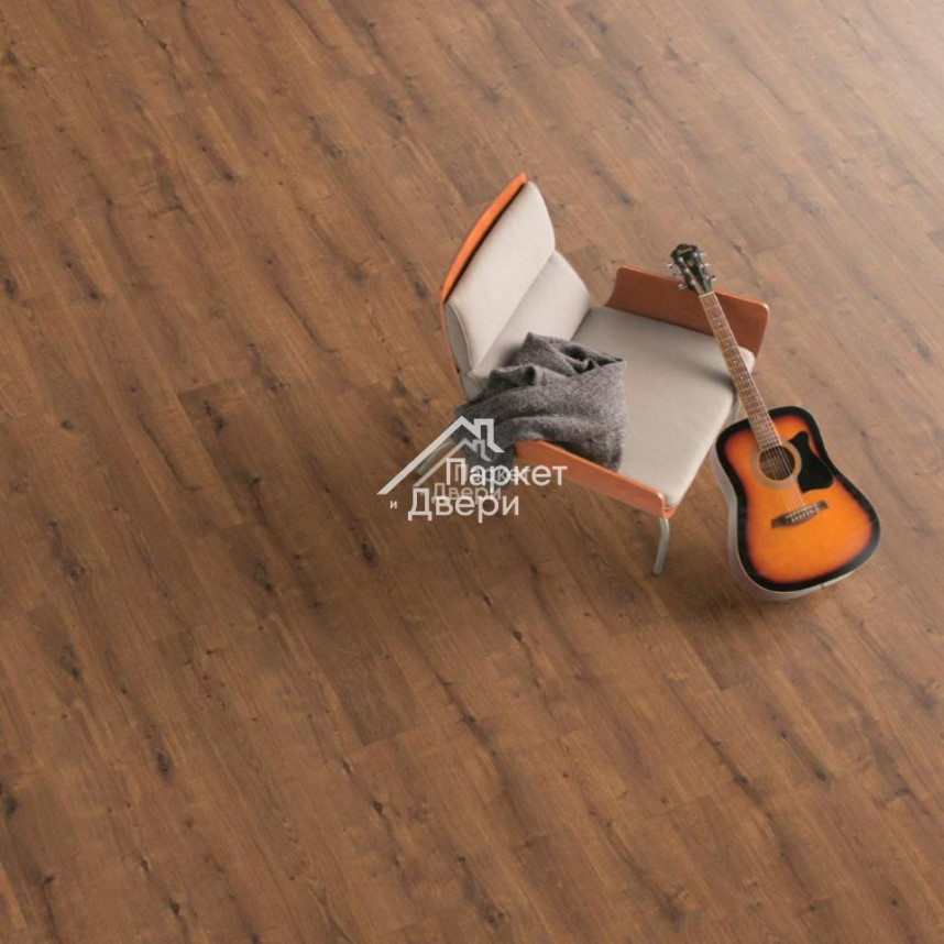 Ламинат EGGER CLASSIC 8/32 AQUA+ EPL075 Дуб Даннингтон тёмный,1291x193x8-1