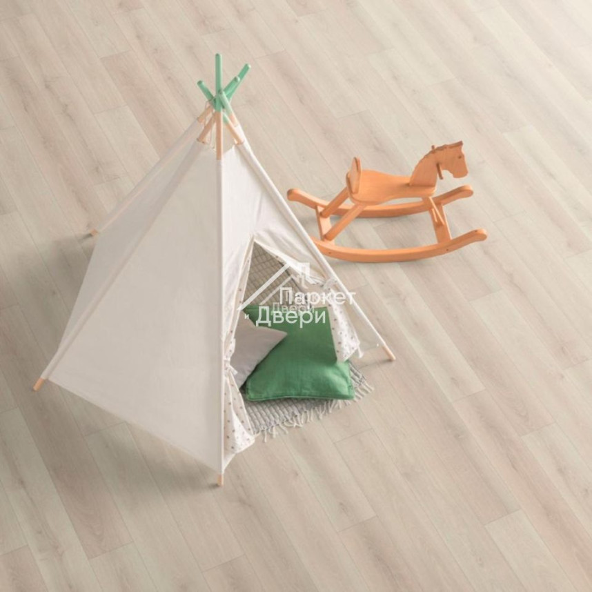 Ламинат EGGER CLASSIC 8/32 AQUA+ EPL137 Дуб Эльтон белый,1291x193x8-1