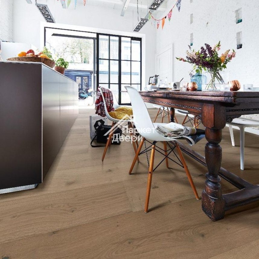 Паркетная доска Meister HD 400 Lindura Дуб аутентик Серый НМ-1