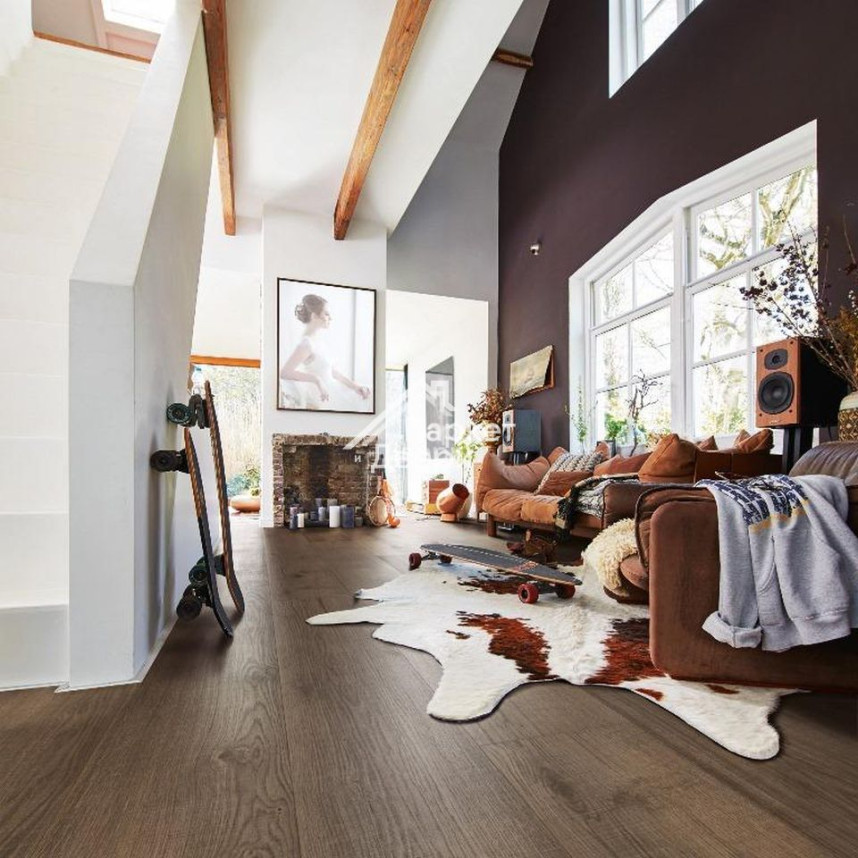 Паркетная доска Meister HD 400 Lindura Дуб рустик Оливково-серый НМ-1