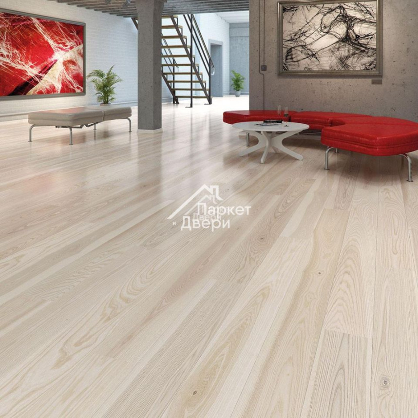 Паркетная доска Barlinek Test of life Ясень MILK SHAKE-1