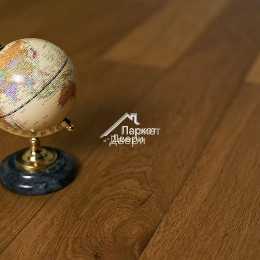 Паркетная доска Amber Wood (Амбер Вуд) Классика Дуб Натур Масло Браш, 1860x189x14-1