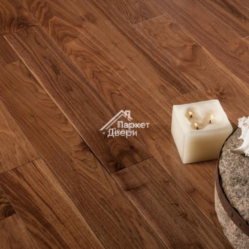 Массивная доска Ablux Орех Американский (WALNUT) SELECT, 300-1800x127x19,05