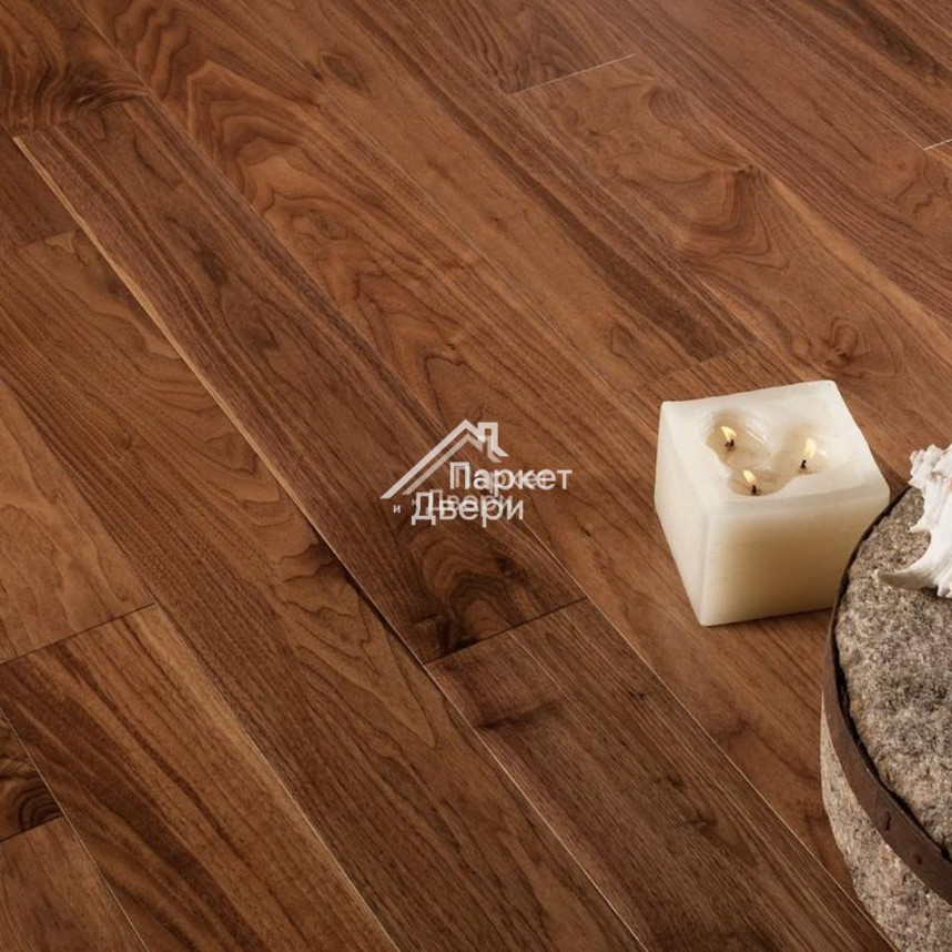 Инженерная доска Ablux Орех Американский (WALNUT) SELECT масло 600-2200x220x15-1