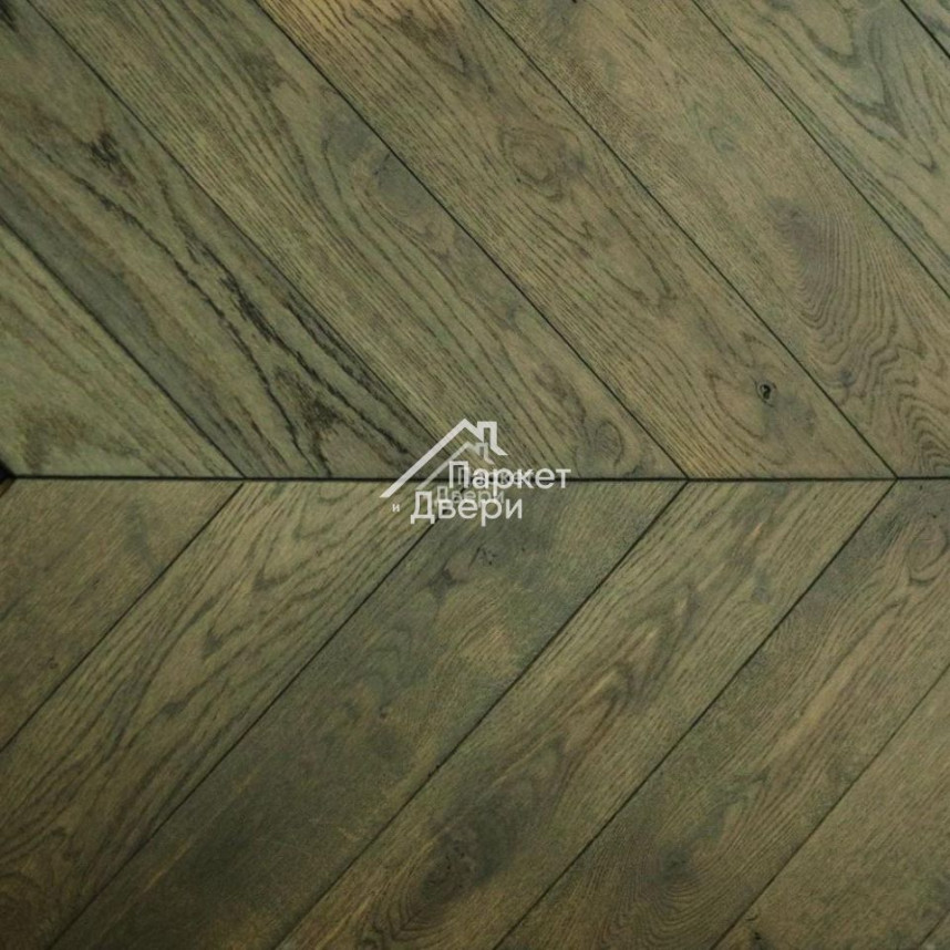 Модульный паркет Kochanelli Французская ёлка Льюбиа(темно серый)/Original-1