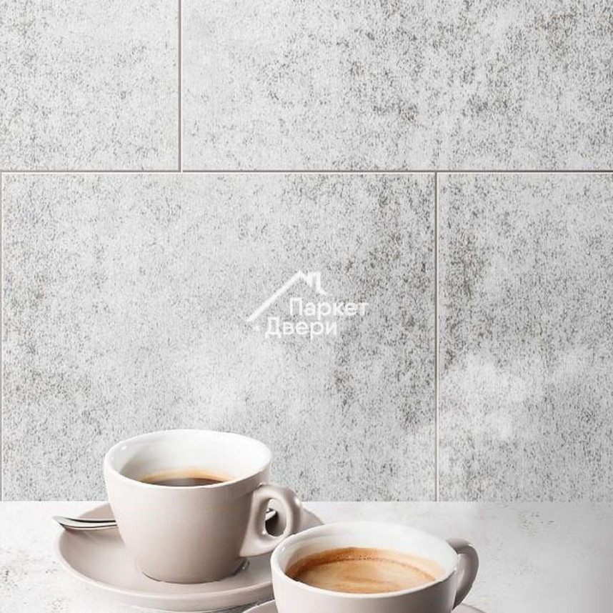 Виниловая плитка настенная КронаПласт CronaWall+ Бетон серый-1