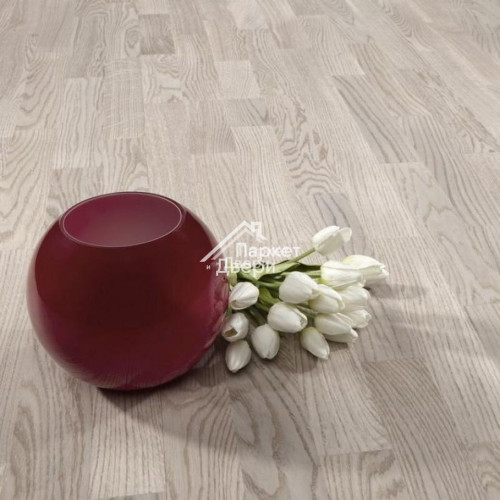Паркетная доска Focus Floor Classic OAK OSTRO WHITE MATT 3S, 2266x188x14