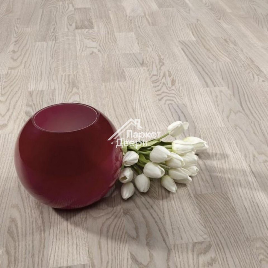 Паркетная доска Focus Floor Classic OAK OSTRO WHITE MATT 3S, 2266x188x14-1