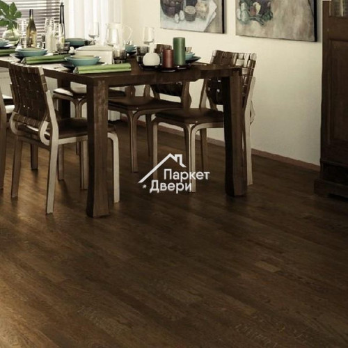 Паркетная доска Focus Floor OAK SANTA ANA OILED 1S  / Дуб Кантри, легкий браш, коричневое масло, фаски 2V, 2000x188x14