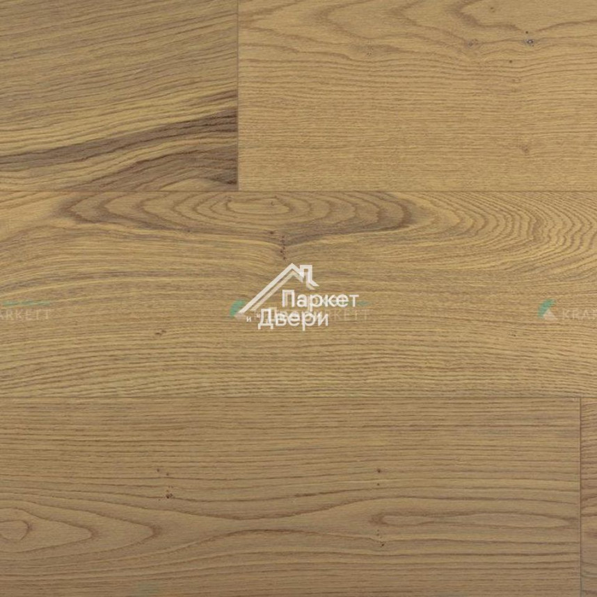 Инженерная доска Kraft Parkett Medium 2-х слойная доска Дуб Натур Арт.303 1220x165x13,5-1
