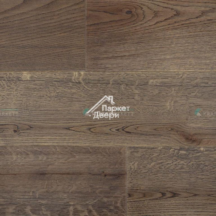 Инженерная доска Kraft Parkett Medium 2-х слойная доска Дуб Рустик Арт.309 1220x165x13,5-1