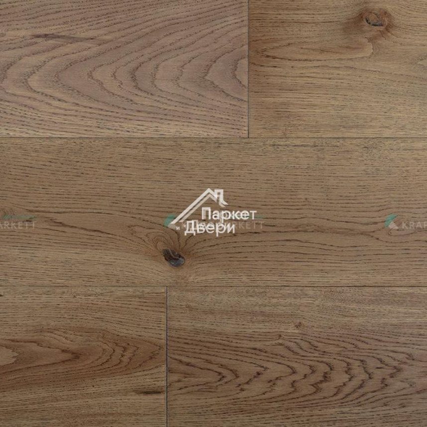 Инженерная доска Kraft Parkett Medium 2-х слойная доска Дуб Рустик Арт.310 1220x165x13,5-1