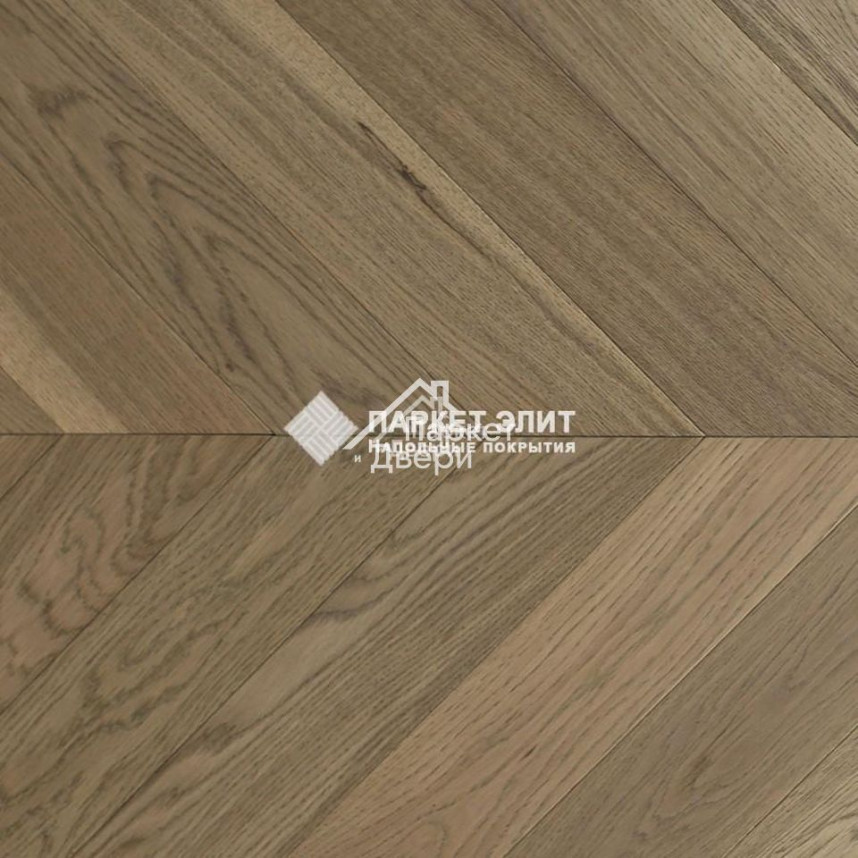 Паркет Wood Bee французская ёлка Chevron Дуб Aureo / Аурео, 510х92х12мм -1