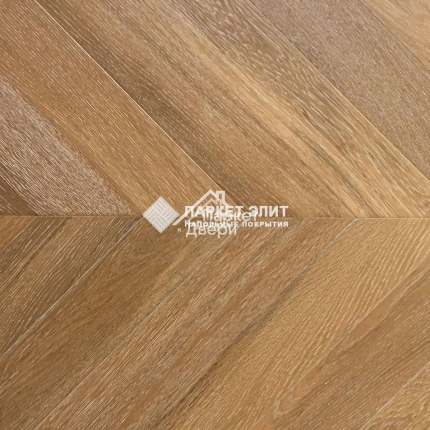 Паркет Wood Bee французская ёлка Chevron Дуб Калифорния / California, 510x92x12мм-1