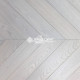 Паркет Wood Bee французская ёлка Chevron Ясень Мунлайт / Moonlight, 510x92x12