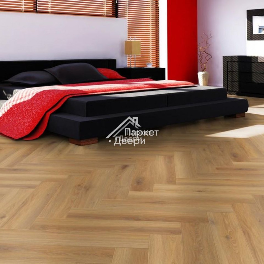 Ламинат Kronotex Herringbone А 3861 Пиза дубовая-1