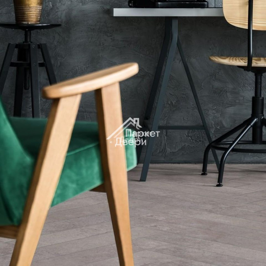 Ламинат Kronotex Herringbone А 4739 Пезаро Цемент-1