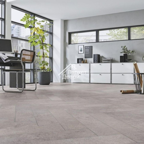 Ламинат Kronotex Herringbone B 4739 Пезаро Цемент