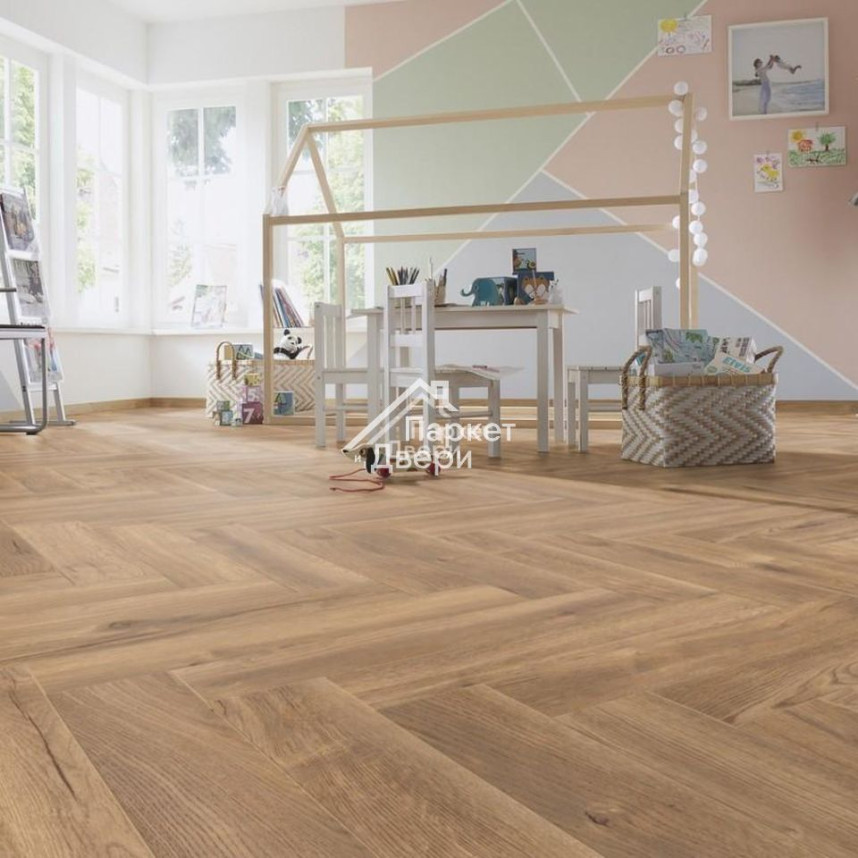 Ламинат Kronotex Herringbone B 4764 Дуб Тревизо-3