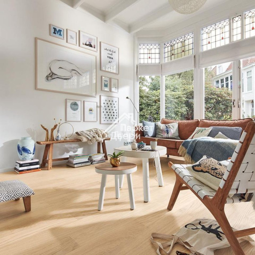 Паркетная доска Meister PS 300 Residence Дуб гармония Чистый 13 мм МЛ-1