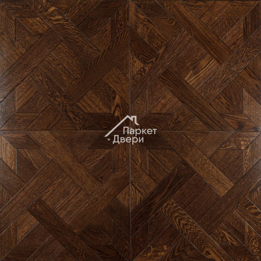 Модульный паркет Kraft Parkett № 19 Дуб 400-800x400-800x14-1